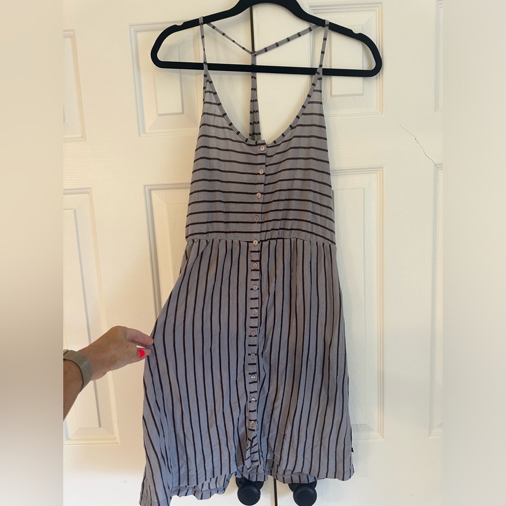 RVCA Striped Coverup